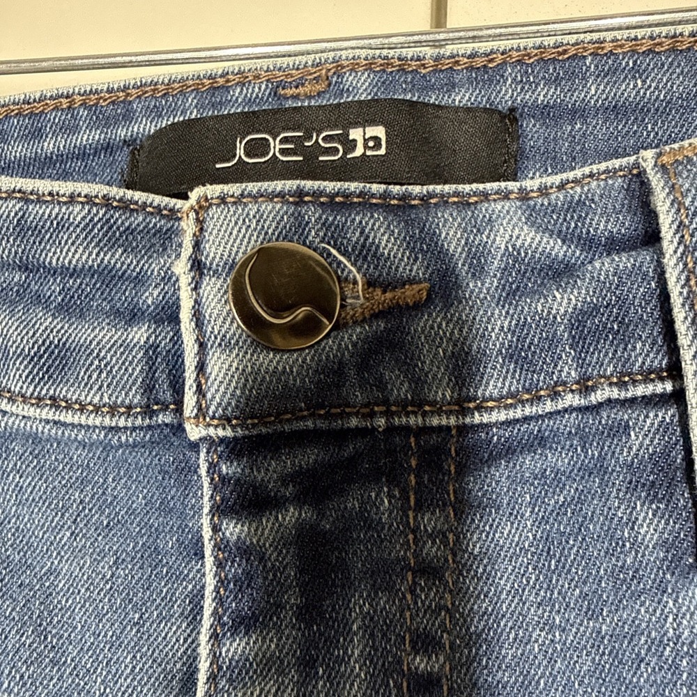 Joes Jeans Womens 30 Denim Flawless The Icon Mid Rise Skinny Ankle Medium Wash - Picture 8 of 13